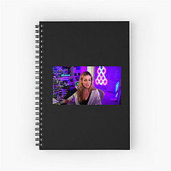 LuluLuvely Cracked Aim Tee Lulu Luvely Notebook