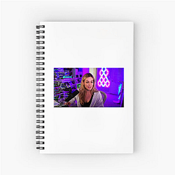 LuluLuvely Cracked Aim Tee Lulu Luvely Notebook