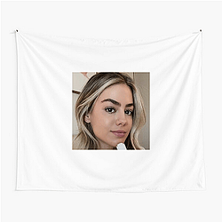 LuluLuvely Unique Pout Motif Lulu Luvely Tapestries