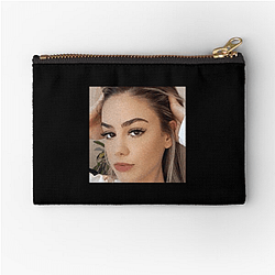 LuluLuvely Positive Vibes Only Graphic Lulu Luvely Zipper Pouches