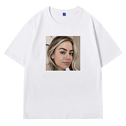 LuluLuvely Unique Pout Motif Lulu Luvely T-Shirts