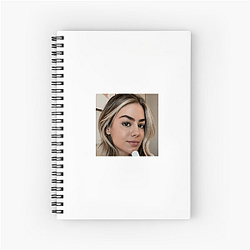 LuluLuvely Unique Pout Motif Lulu Luvely Notebook