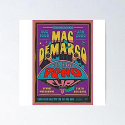 Mac Demarco Retro Design Poster RB0111