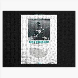 Mens Funny Mac Demarco Gift For Music Fans Jigsaw Puzzle