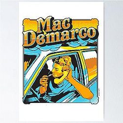Mac Demarco Gig Poster Poster
