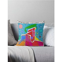 Mac DeMarco Art Throw Pillow