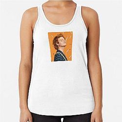 Mac Demarco poster (+more) Racerback Tank Top