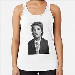Mac Demarco Drooling Racerback Tank Top