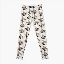 Singer Mac Demarco Circle Design Leggings