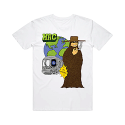 Mr Warmth Bigfoot Train Globe LA 2905 Mac Demarco T-Shirts