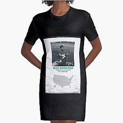 Mens Funny Mac Demarco Gift For Music Fans Graphic T-Shirt Dress