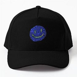 mac demarco smiley decal Baseball Cap