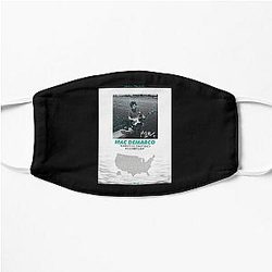 Mens Funny Mac Demarco Gift For Music Fans Flat Mask
