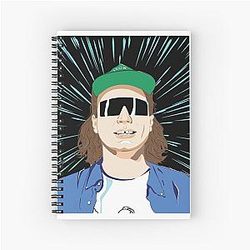 Mac DeMarco Sunglasses Spiral Notebook