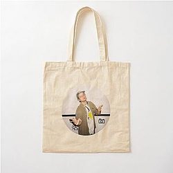 Singer Mac Demarco Circle Design Cotton Tote Bag
