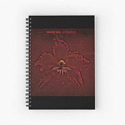 Machine Head the burning red Spiral Notebook