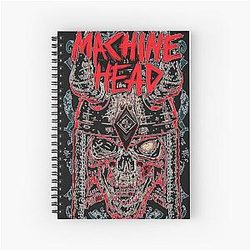 Machine Head   Spiral Notebook