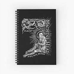 Machine Head Halo Spiral Notebook