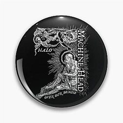 Machine Head Halo Pin