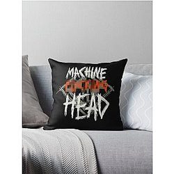 Machine Head Throw Pillow