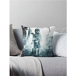 Machine Head through the ashes of empires Throw Pillow