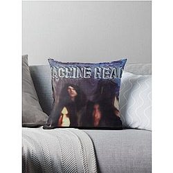 machine head purple Essential Throw Pillow