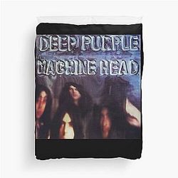 machine head purple Essential Duvet Cover