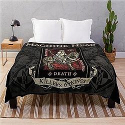 Machine Head killers kings Throw Blanket