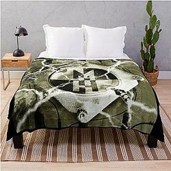 Machine Head supercharger Throw Blanket