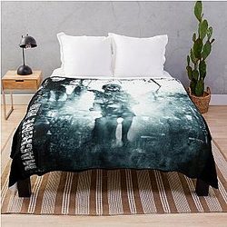 Machine Head through the ashes of empires Throw Blanket