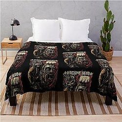 Machine Head Metal Band Throw Blanket