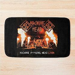 Machine Head machine fking head live Bath Mat