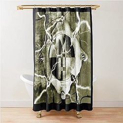 Machine Head supercharger Shower Curtain