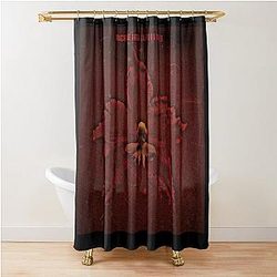 Machine Head the burning red Shower Curtain