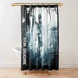 Machine Head through the ashes of empires Shower Curtain