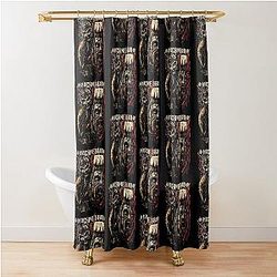 Machine Head Metal Band Shower Curtain