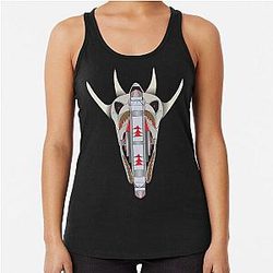Demon Machine Head Racerback Tank Top