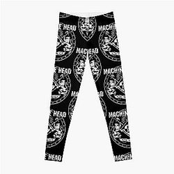 group music heavy metal in tour Machine Head band Leggings