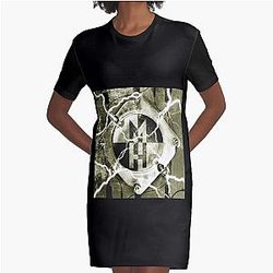 Machine Head supercharger Graphic T-Shirt Dress