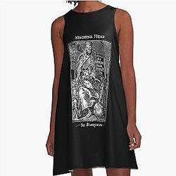 Modern <machine head machine head, machine head machine head machine head A-Line Dress