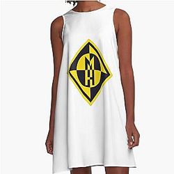 machine head A-Line Dress