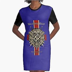 Machine Head Graphic T-Shirt Dress