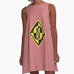 Machine Head A-Line Dress