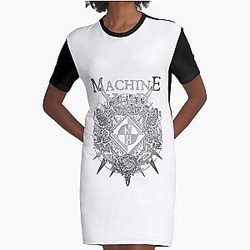 Machine Head Graphic T-Shirt Dress