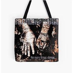 Machine Head the more things change All Over Print Tote Bag