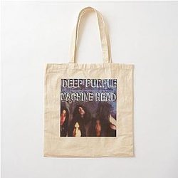 machine head purple Essential Cotton Tote Bag
