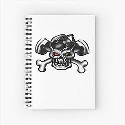 Machine Head Spiral Notebook