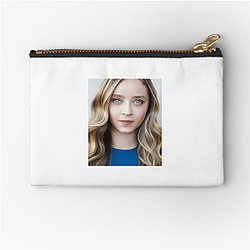 Film Actress Madeleine Arthur Zipper Pouches