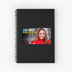 Versatile Performer Madeleine Arthur Notebook
