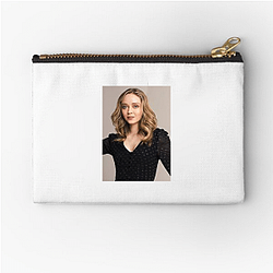 Screen Talent Madeleine Arthur Zipper Pouches